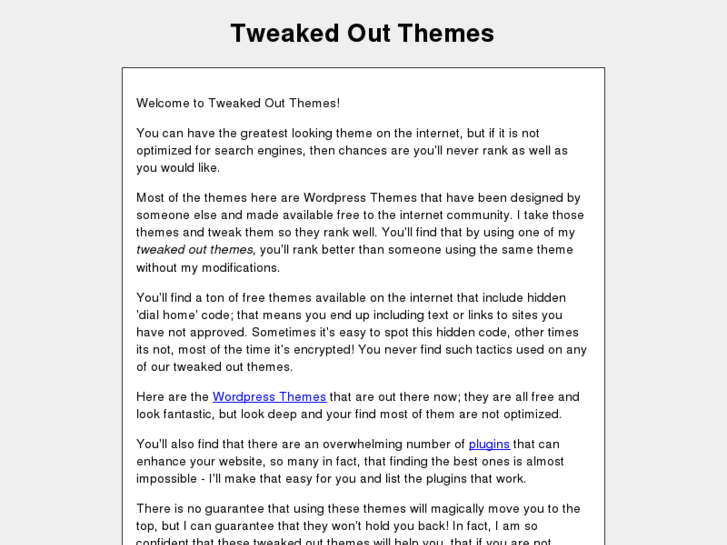 www.tweakedoutthemes.com