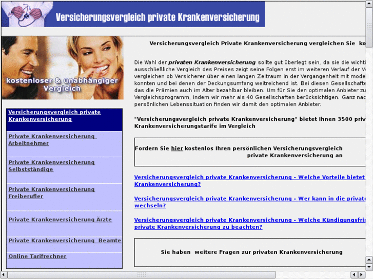 www.versicherungsvergleich-private-krankenversicherung.com