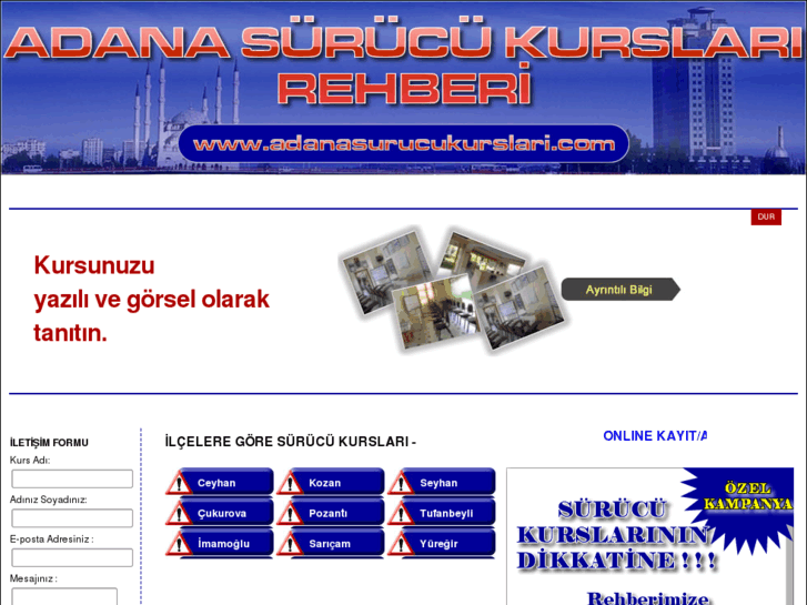 www.adanasurucukurslari.com