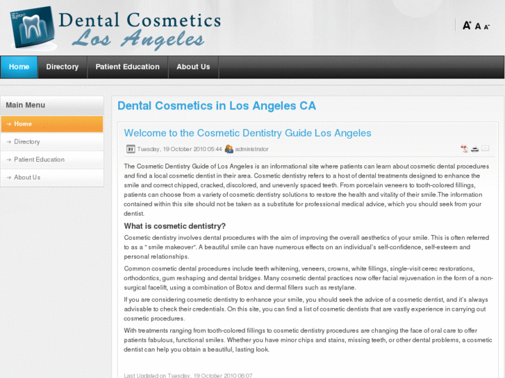 www.dentalcosmeticslosangeles.com