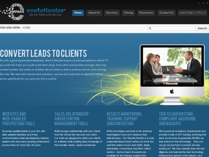 www.evolutionizemypractice.com