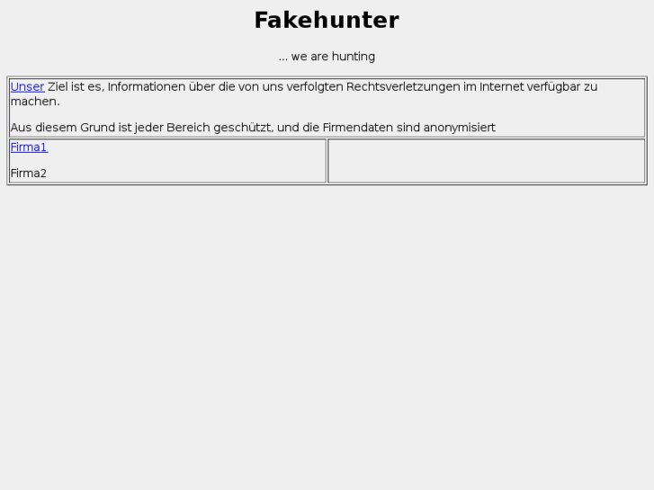 www.fakehunter.com