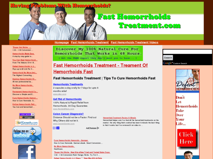 www.fasthemorrhoidstreatment.com