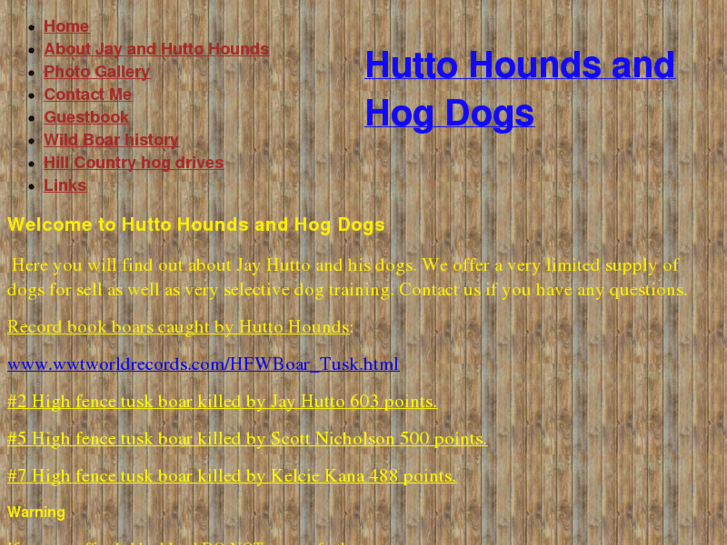 www.huttohounds.com