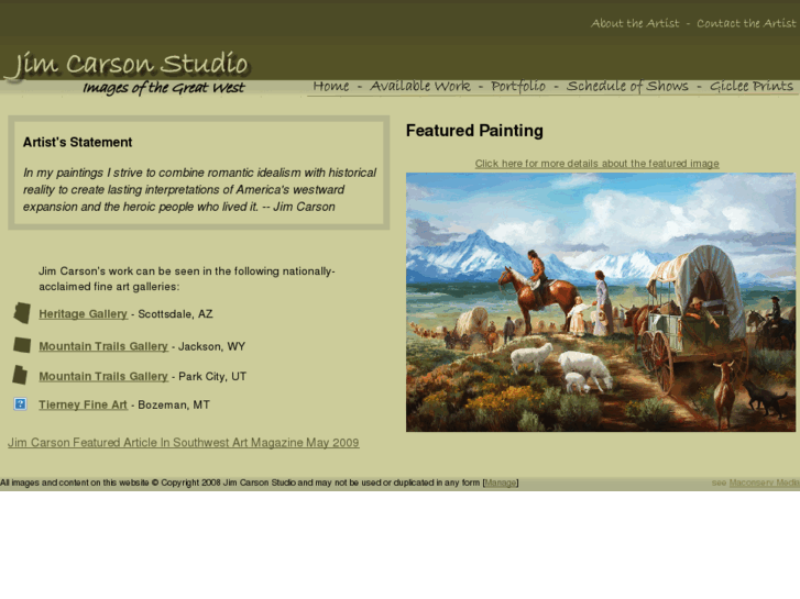www.jimcarsonstudio.com