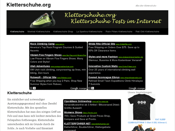 www.kletterschuhe.org