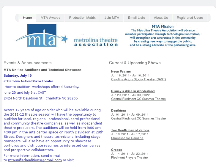 www.metrolinatheatreassociation.com