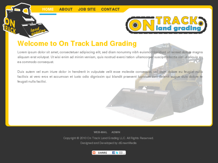 www.ontracklandgrading.com