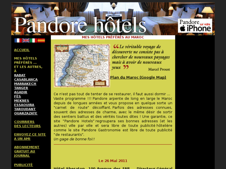 www.pandore-marochotels.net