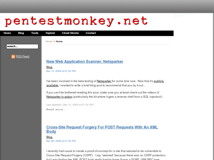 www.pentestmonkey.com