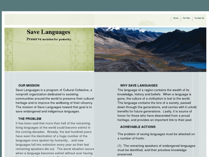 www.savelanguages.org