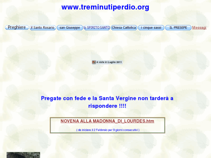 www.treminutiperdio.org