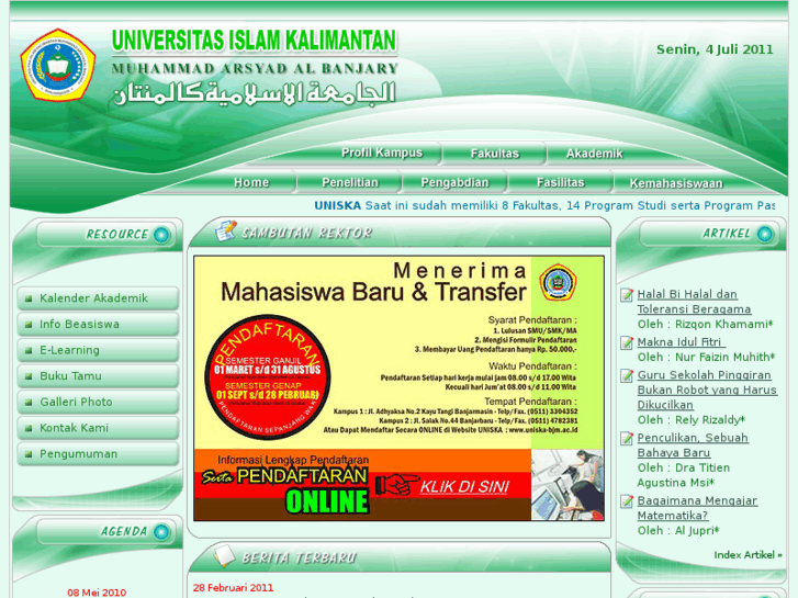 www.uniska-bjm.ac.id