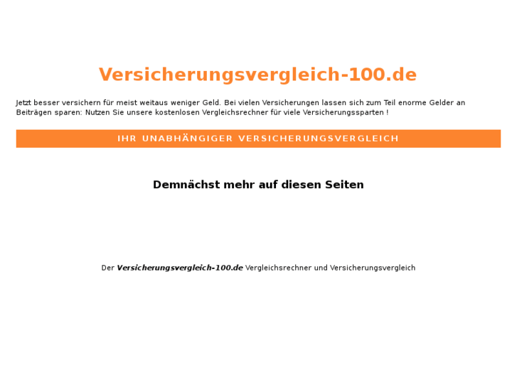 www.versicherungsvergleich-100.de