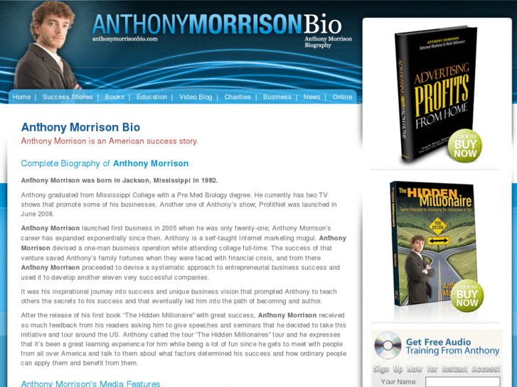 www.anthonymorrisonbio.com