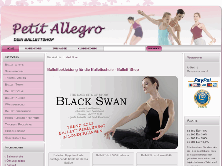 www.ballettshop-petit-allegro.de