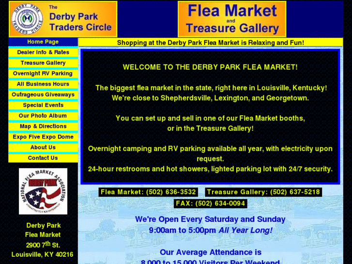 www.derbyparkfleamarket.com