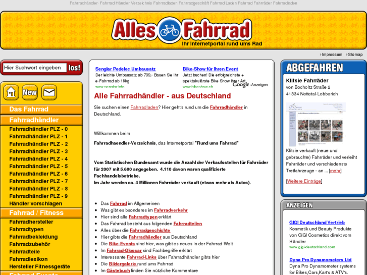 www.fahrradhaendler-verzeichnis.com