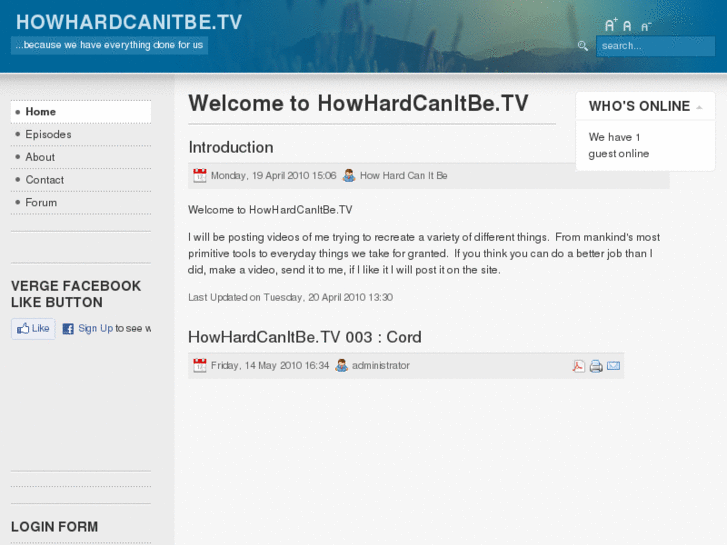 www.howhardcanitbe.tv