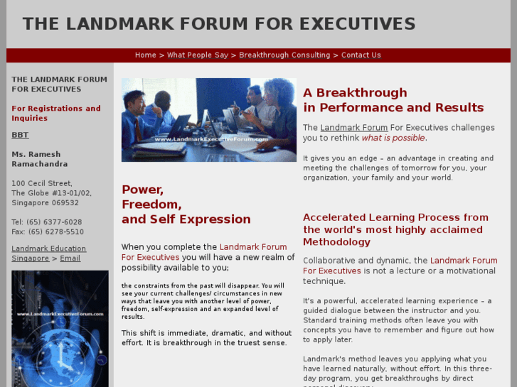 www.landmarkexecutiveforum.com