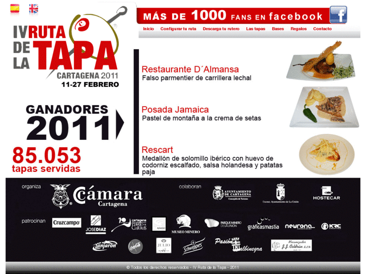 www.rutadelatapadecartagena.es