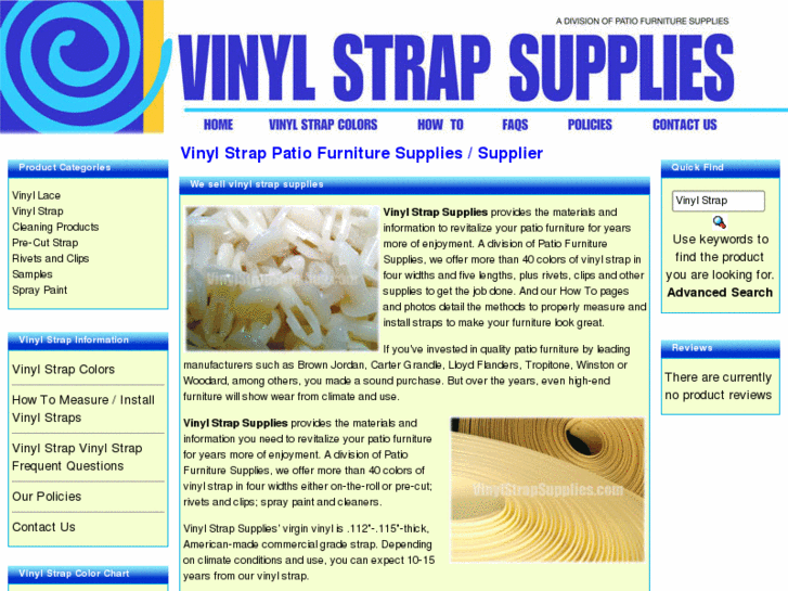 www.vinylstrapsupplies.com