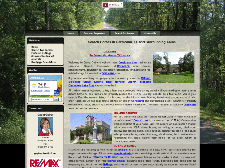 www.corsicanarealestate.com