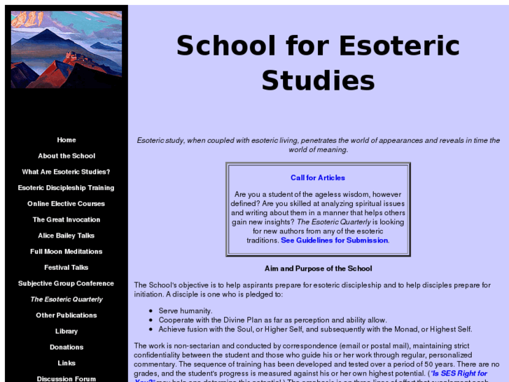 www.esotericstudies.net