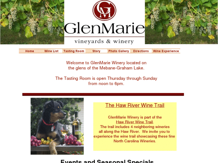 www.glenmariewinery.com