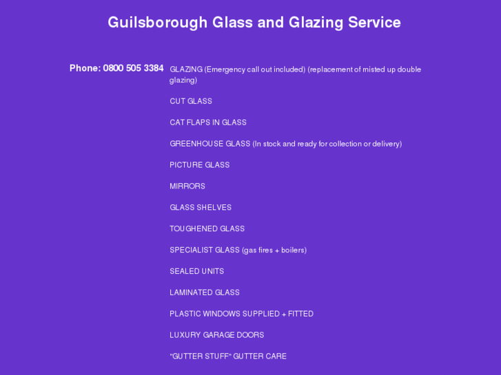 www.guilsboroughglazier.co.uk