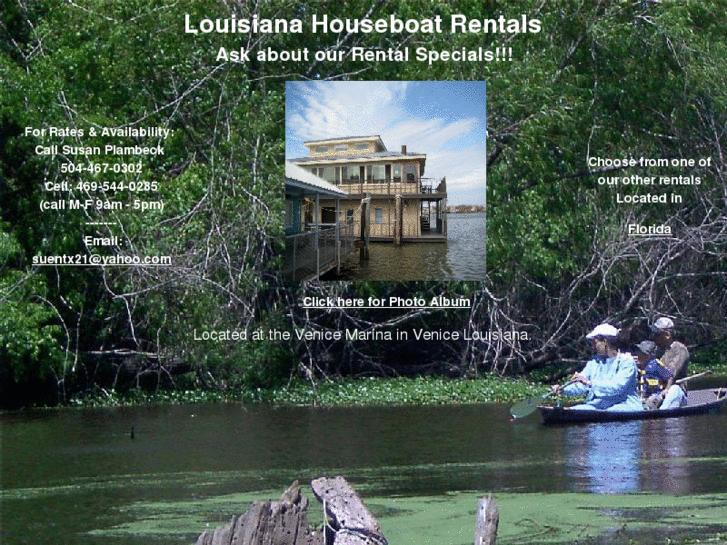 www.houseboat-rental-louisiana.com