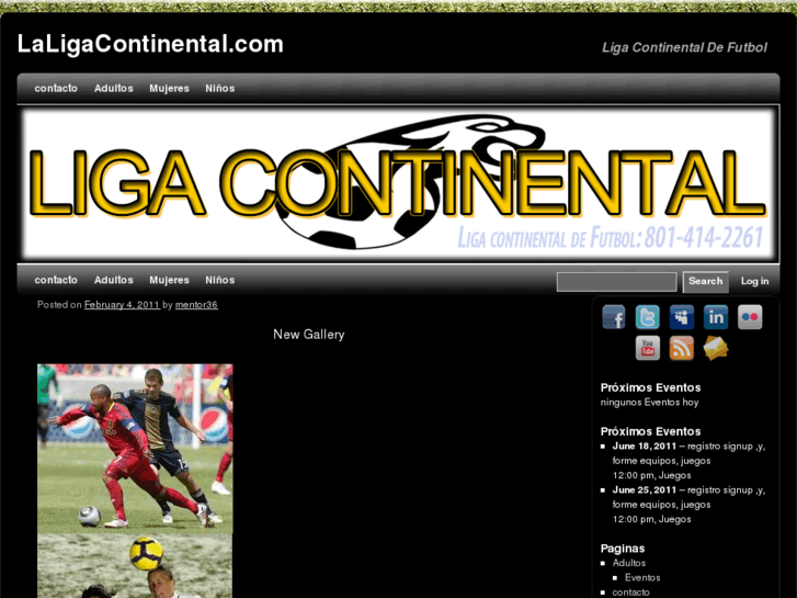 www.laligacontinental.com