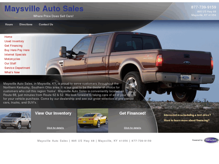 www.maysvilleautosales.com