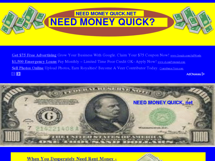 www.needmoneyquick.net