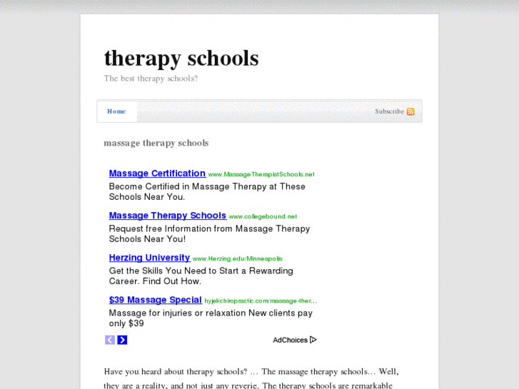 www.therapyschools.net