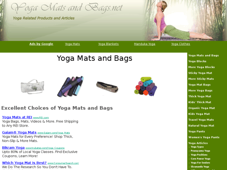 www.yogamatsandbags.net