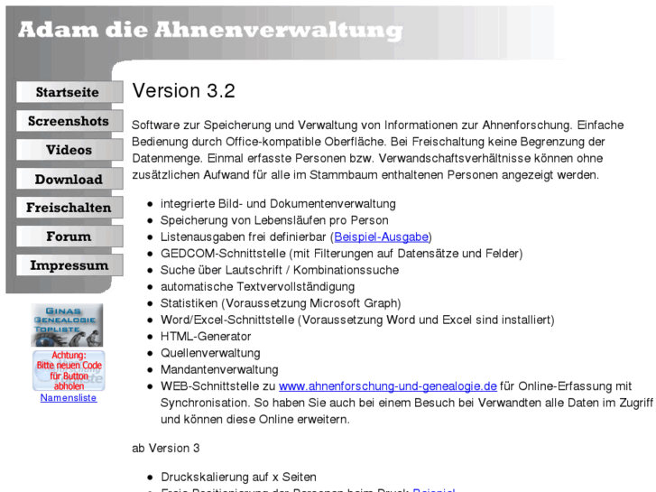 www.ahnenverwaltung.de