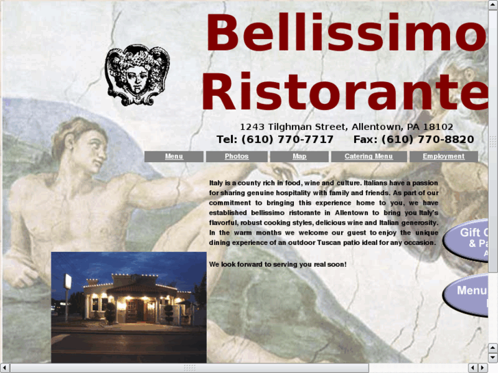 www.bellissimoristorante.com