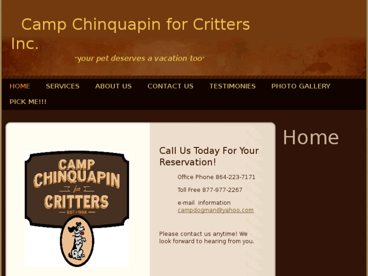 www.campchinquapin.com