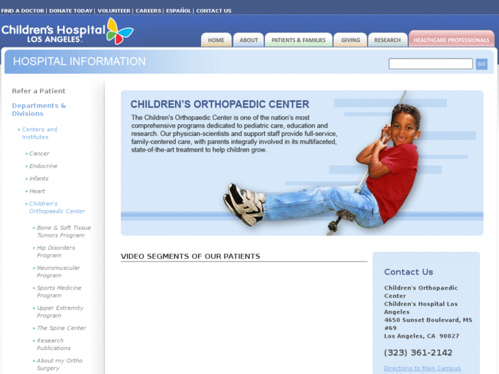 www.childrensorthopaediccenter.com