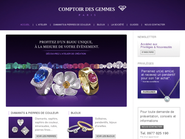 www.comptoirdesgemmes.com