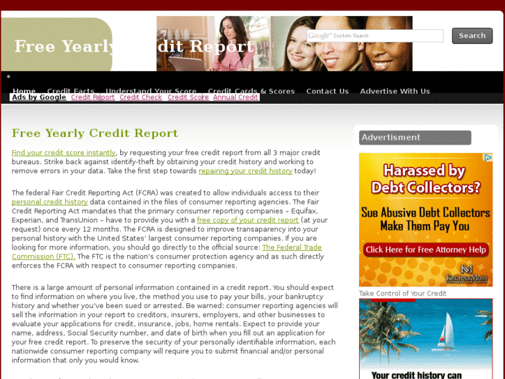 www.freeyearlycreditreport.info