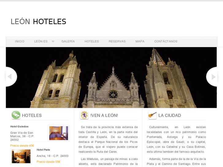 www.leon-hoteles.com