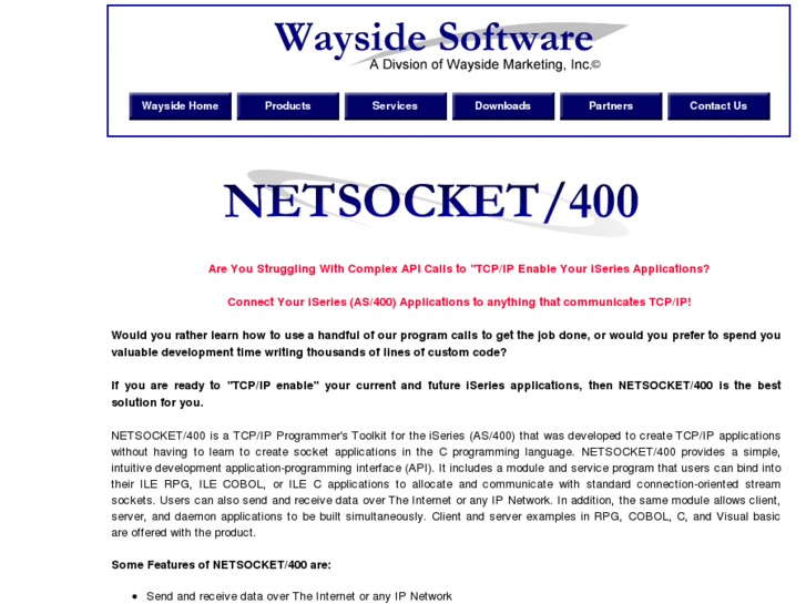 www.netsocket400.com