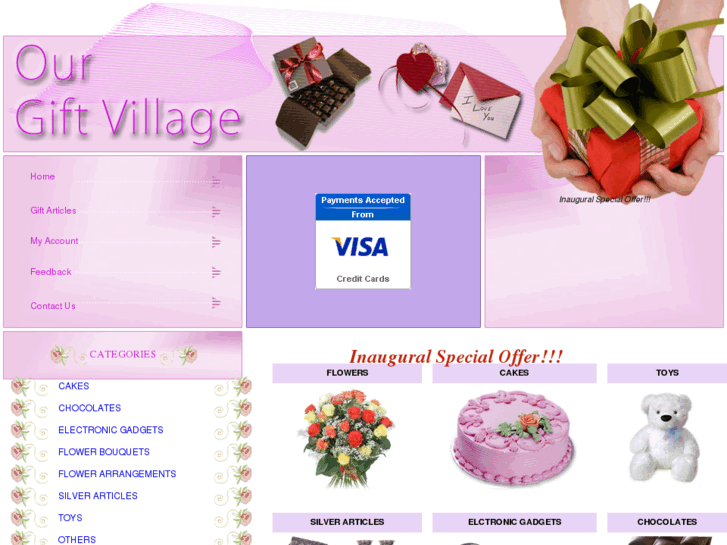 www.ourgiftvillage.com