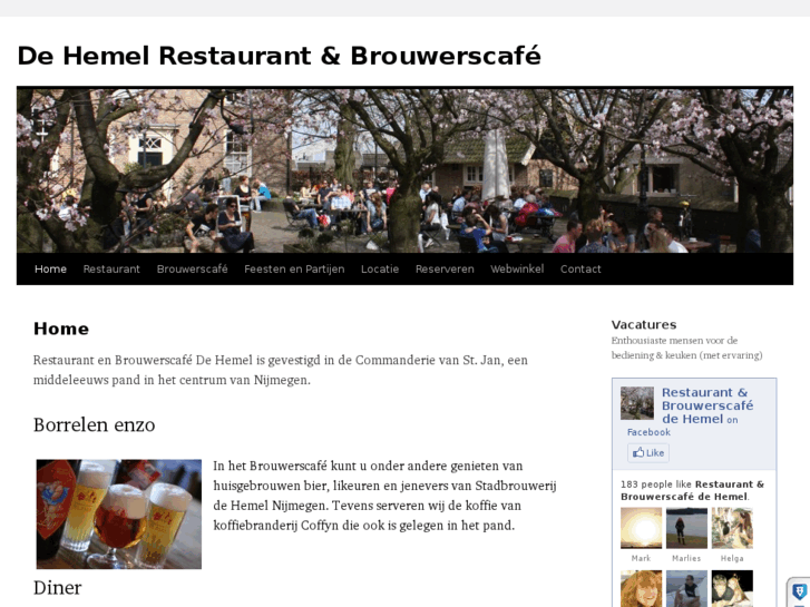 www.restaurantdehemel.nl