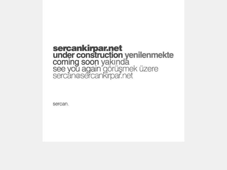 www.sercankirpar.net