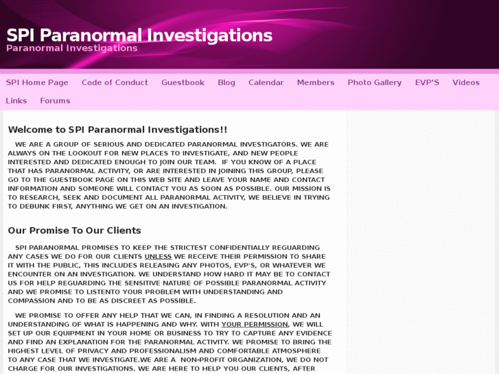 www.seriousparanormal-investigator.com