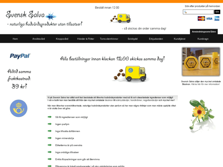 www.svensksalva.se