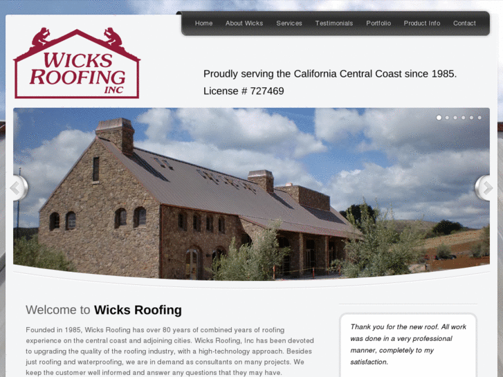 www.wicksroofing.com